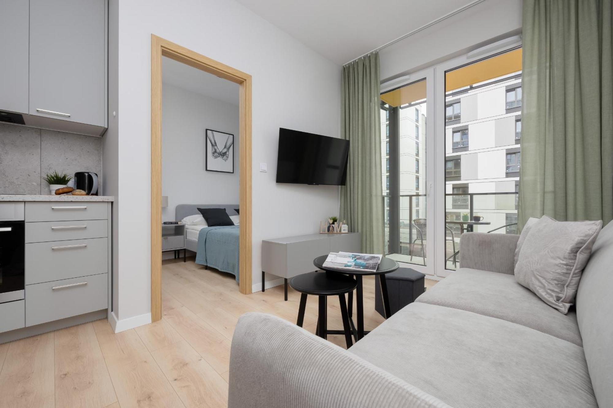 Stylish Apartments With Parking By Noclegi Renters Варшава Экстерьер фото